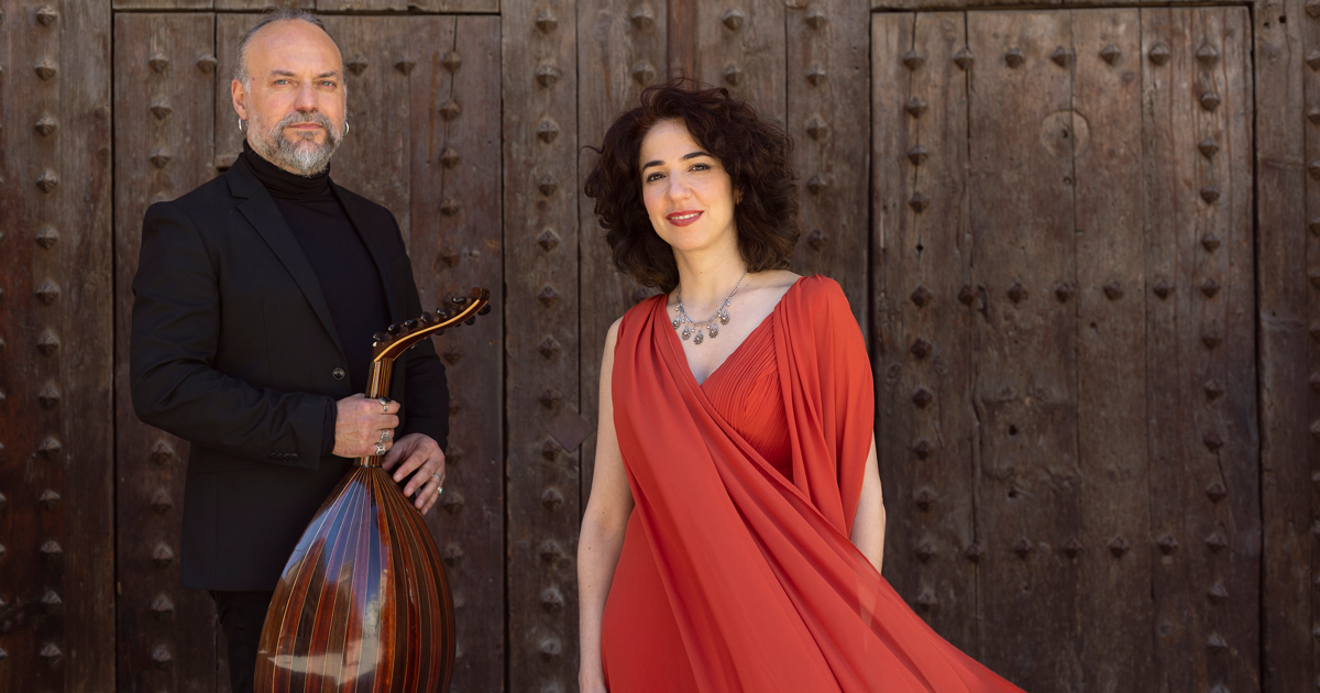 Lamia Yared and Efrén López